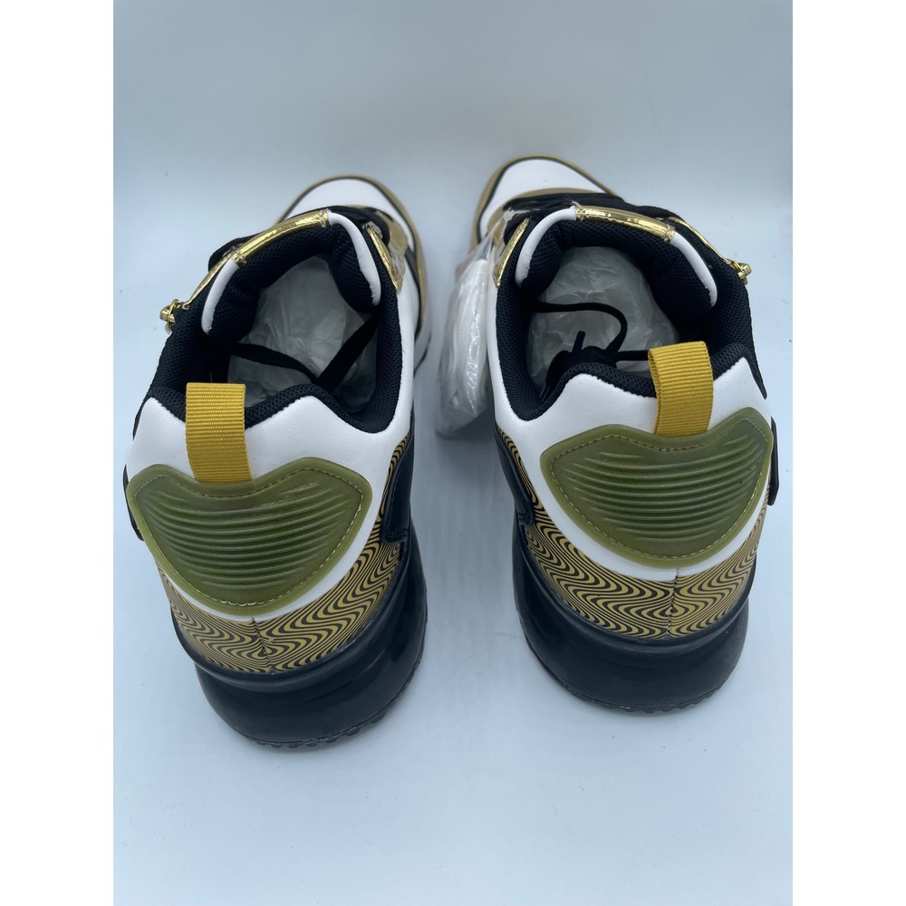 Mazino Spinel-035 Mens Fashion Sneakers Gold White Black Size 15 JMS2182103S - Picture 5 of 9